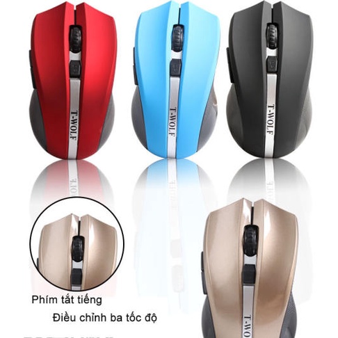 Chuột không dây Q5 cao cấp,chuột máy tính laptop chơi game thiết kế nhỏ gọn độ nhạy cao chất từng centimet