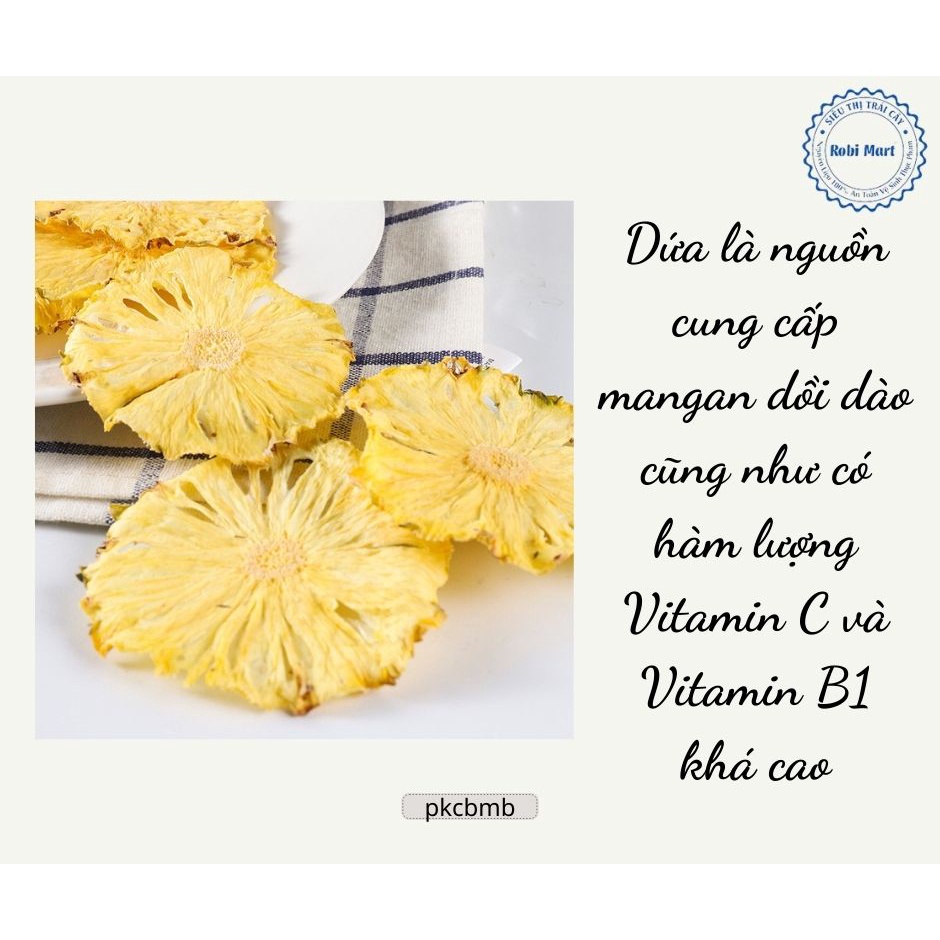 Thơm thái lát sấy lạnh 250gr - Tốt cho sức khỏe