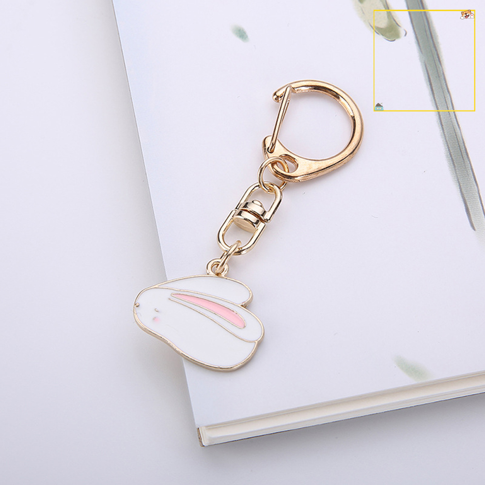 Móc Khóa Hình Chú Thỏ Và Củ Cà Rốt Đáng Yêu