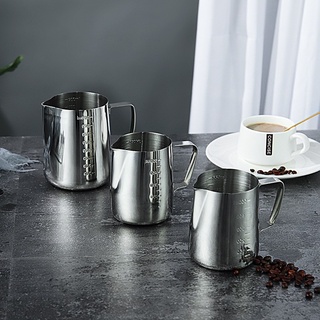 Ca Đánh Sữa Inox Cao Cấp #304 [ Có Vạch Chia ]