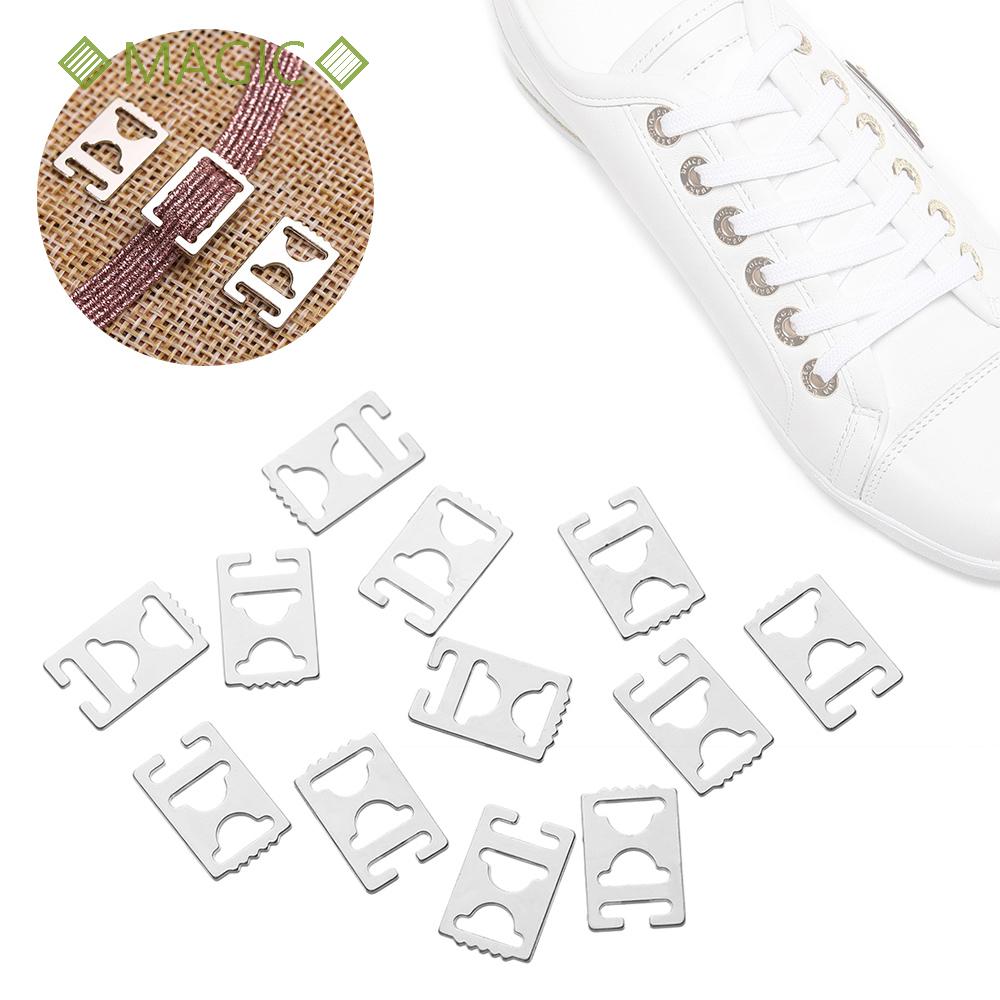 Bộ 4/8 Khóa Dây Giày Thể Thao Bằng Kim Loại Tiện Dụng