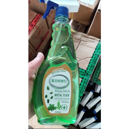 Nước rửa tay khô kháng khuẩn Kosmo 70 alcohol (500ml)