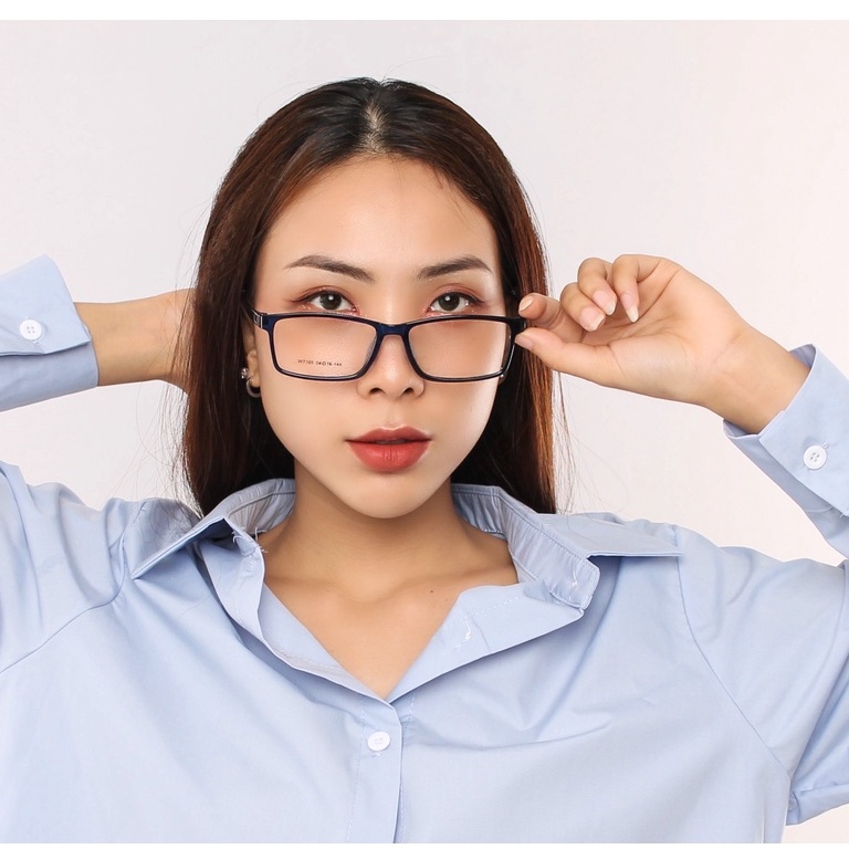 Gọng kính nhựa w7105 thời trang siêu nhẹ siêu bền OURESS