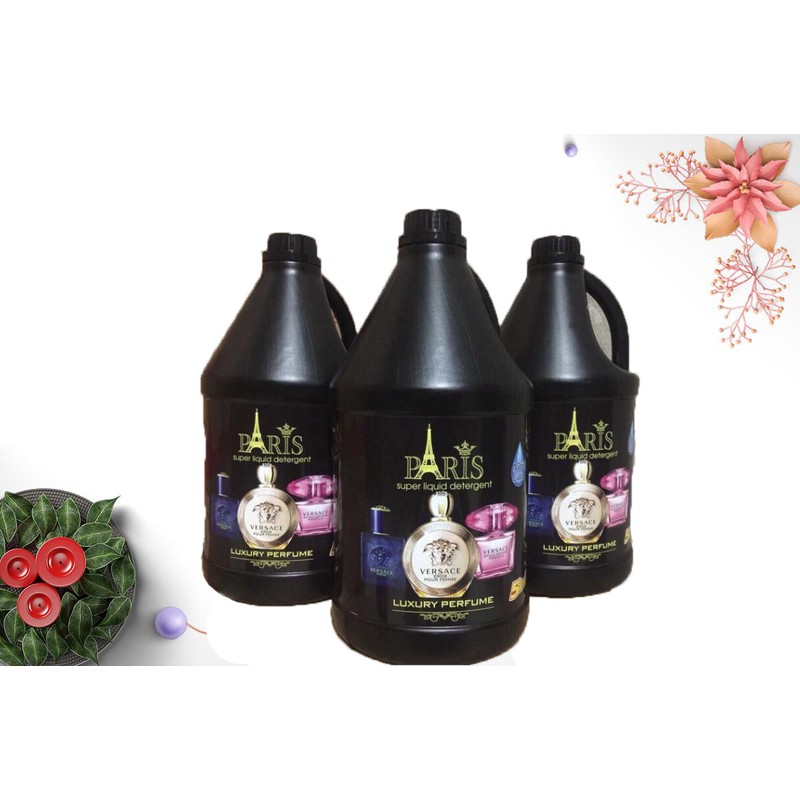 NƯỚC GIẶT PARIS 3 TRONG 1 HƯƠNG NƯỚC HOA 3.6 LÍT