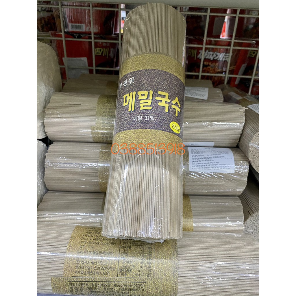 Mì Lúa Mạch/ Kiều Mạch Soba Hàn Quốc 1kg làm mỳ lạnh/ mỳ trộn