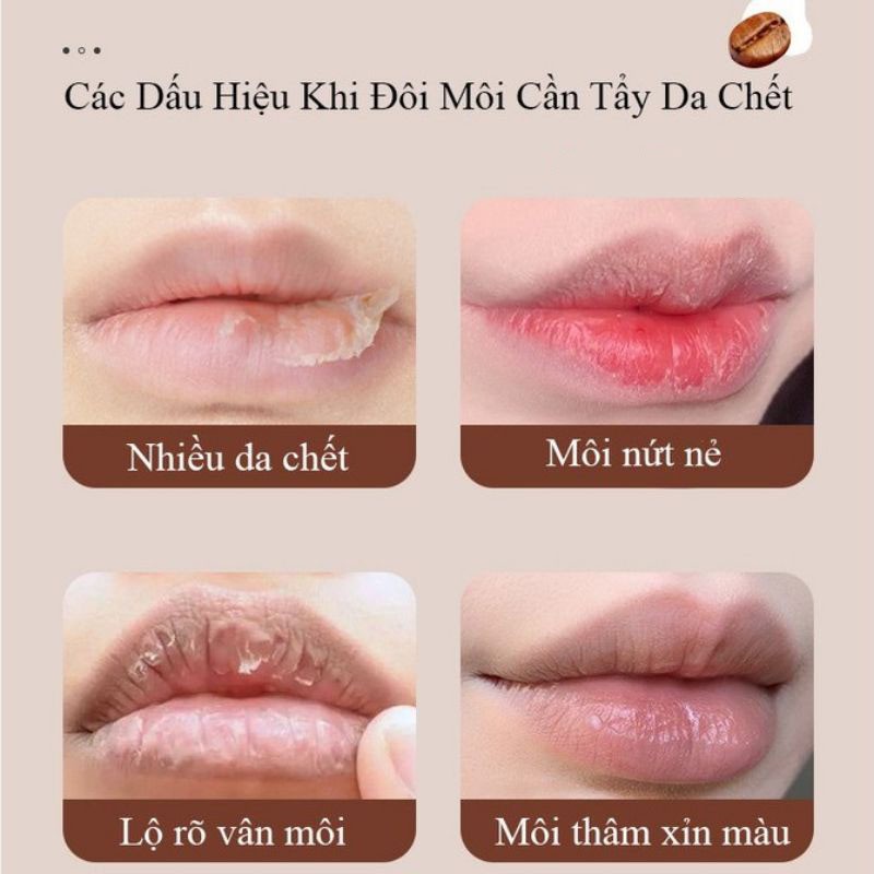 Tẩy Da Chết Môi Heyxi Hồng Môi, Dưỡng Ẩm - Sarah Beaute MP34