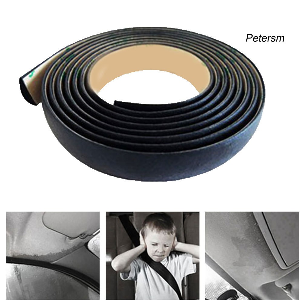 Rx Dải Cao Su Cách Âm Chống Thấm Nước 300cm Dán Kính Chắn Gió Xe Hơi