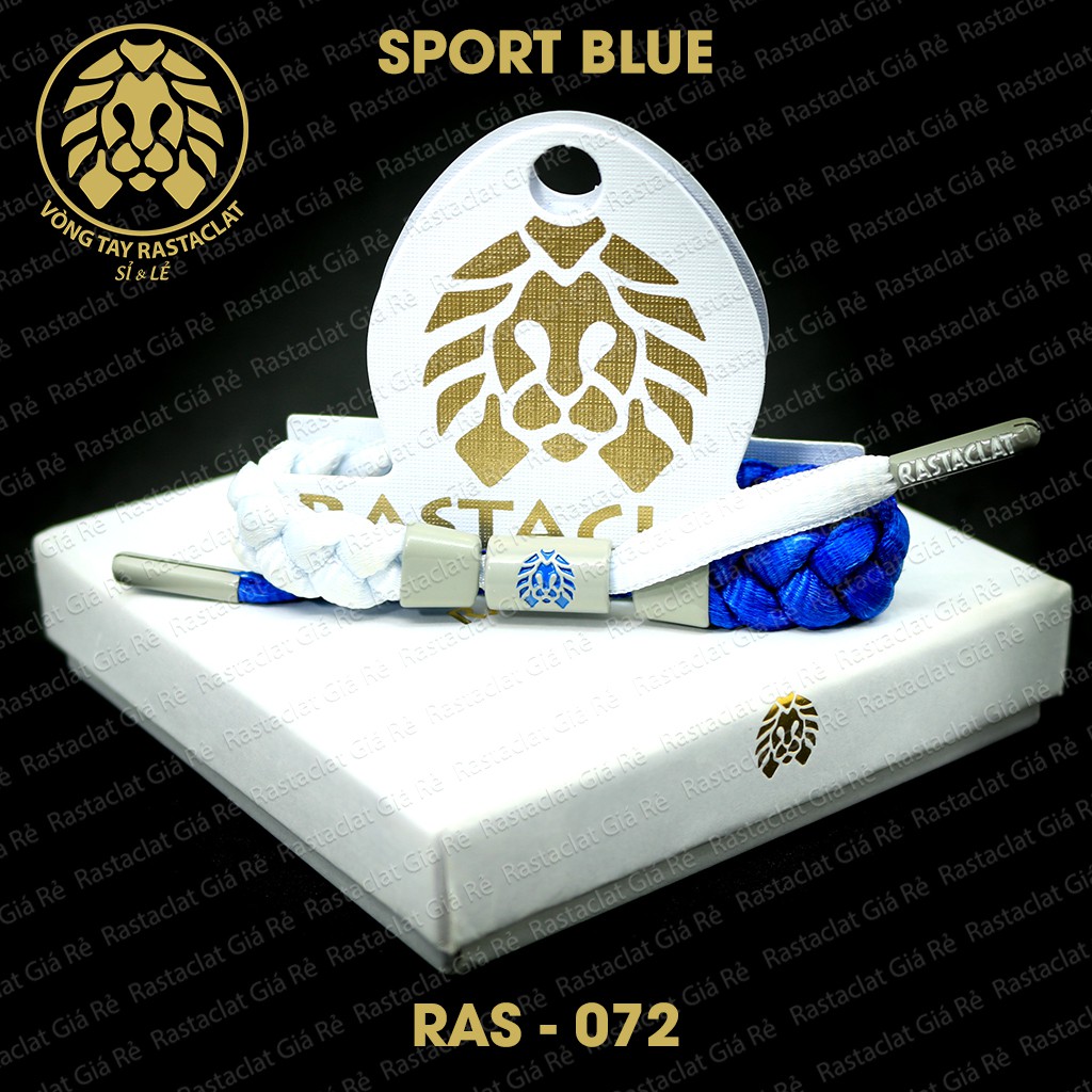 Vòng tay Rastaclat Sport Blue [Tặng Box Tag][Clip Thật]