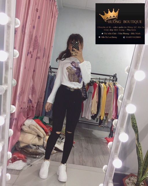 Quần tregging rách gối 1, rách gối 2 và trơn sz sml | BigBuy360 - bigbuy360.vn