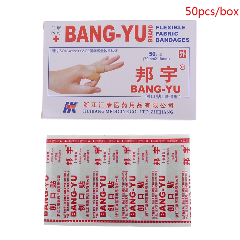 Set 50 Băng Dán Sơ Cứu Cá Nhân Chống Thấm Nước