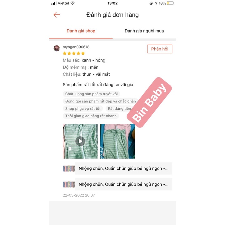 Nhộng Chũn, Quấn chũn - Giúp bé ngủ ngon, giảm giảm giật mình