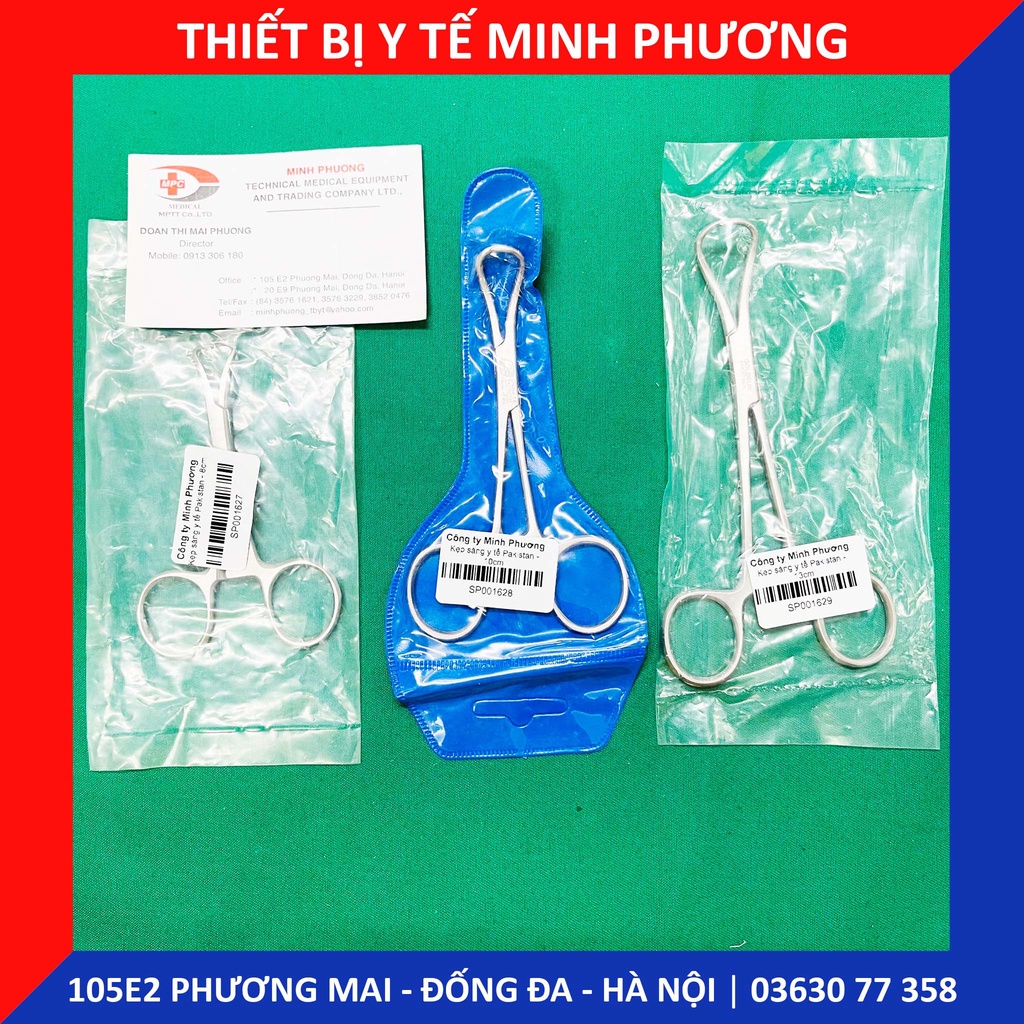 Kẹp săng y tế hàng tiêu chuẩn Pakistan