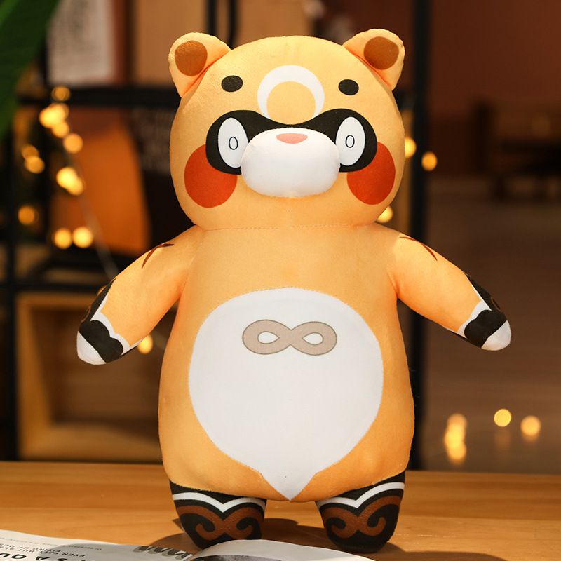 45cm Genshin Impact Xiangling Gouba Panda Toy Plush Kawaii Doll Gifts For Fans