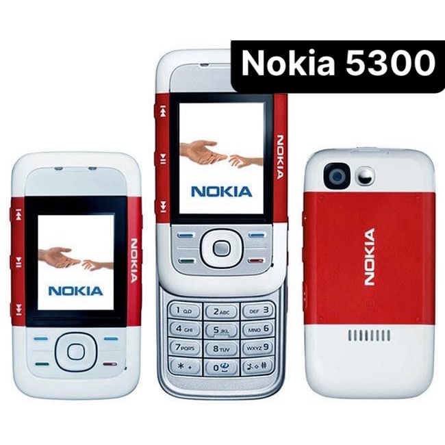 Điện thoại Nokia 5300 XPRESSMUSIC  Nắp Trượt Chính Hãng Loa To, Nghe Gọi Rõ Ràng – Bảo Hành 12 Tháng