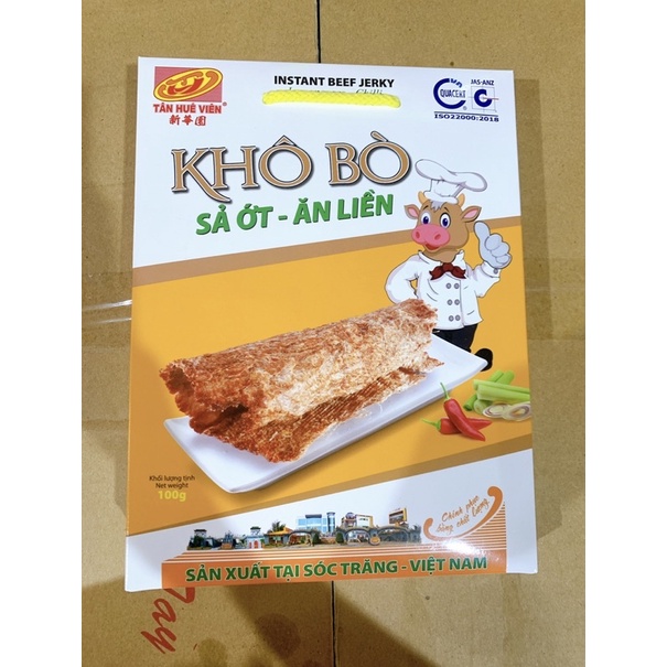 Khô bò xả ớt Tân Huê Viên