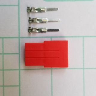 JACK ĐỎ  3P 2.2MM OTO XE MÁY