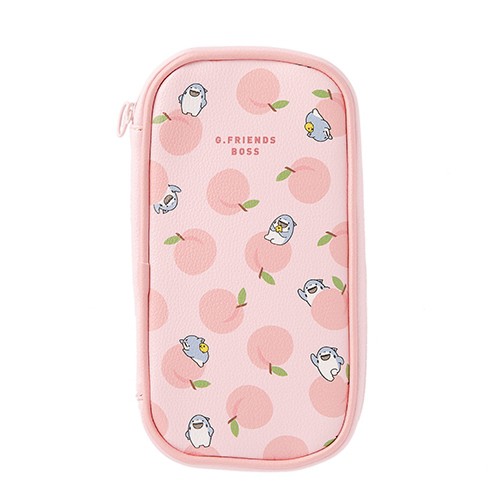 Hộp Bút ARTBOX Hàn Quốc Hình Trái Đào Và Cá Mập Boss Dễ Thương