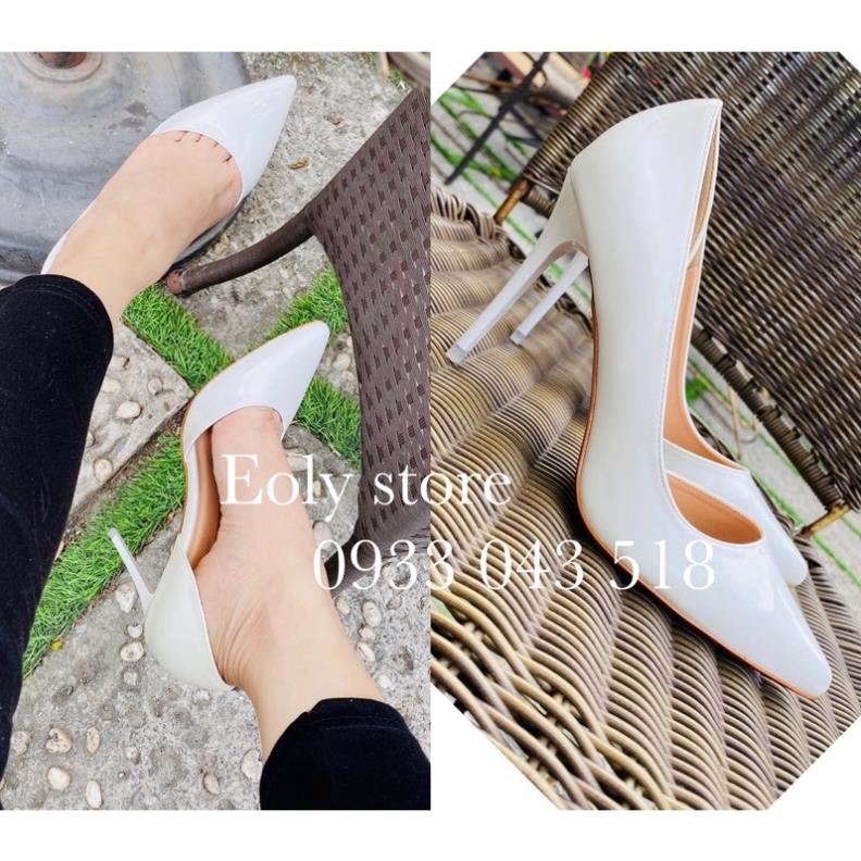 Giày Cao Gót Hở Eo 9P - Mẫu Bít Mũi Đế Pháp - Hàng VNXK Cao Cấp - Cực Xinh - Full size - Ảnh Thật 100% ( Eoly_store) ^