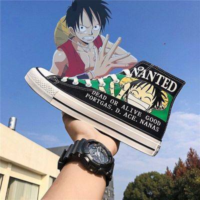 One Piece Trend Anime Breathable All-match giày nam