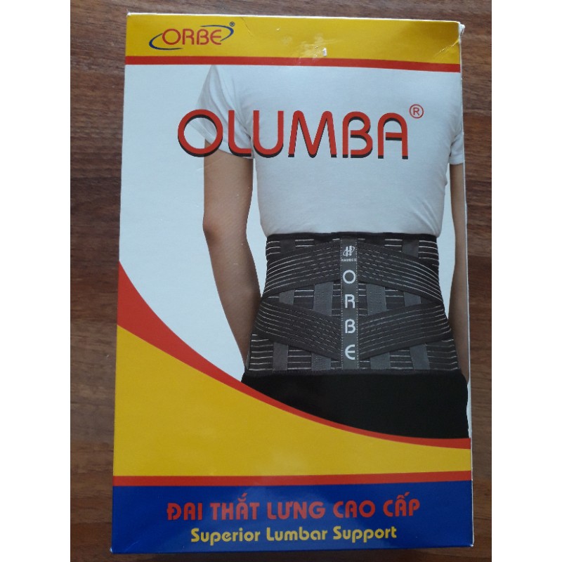  ĐAI THẮT LƯNG CAO CẤP OLUMBA ORBE HỖ TRỢ CỘT SỐNG