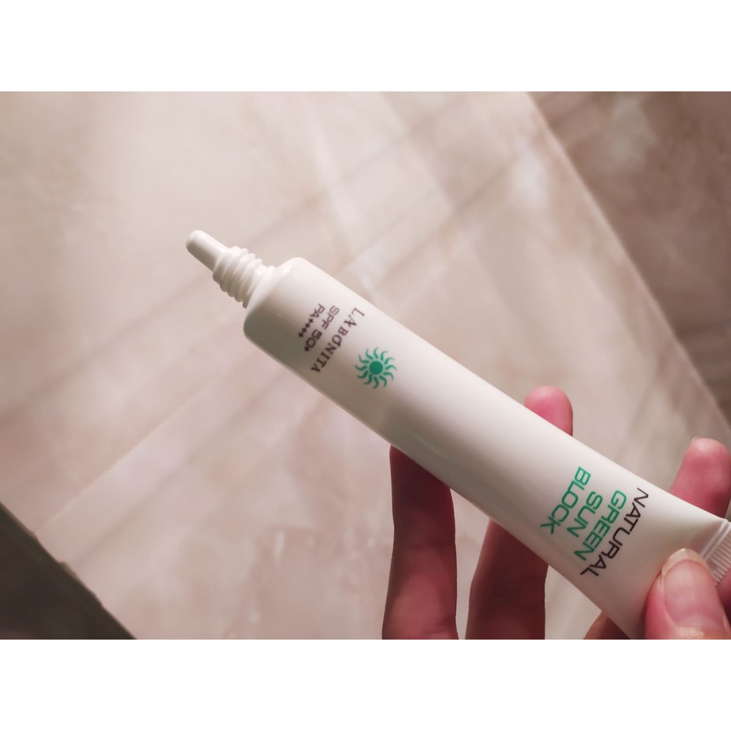 Kem chống nắng vật lý Natural Green thấm nhanh vào da, không gây nhờn rít – Thương hiệu uy tín đến từ Hàn Quốc 30ml | BigBuy360 - bigbuy360.vn