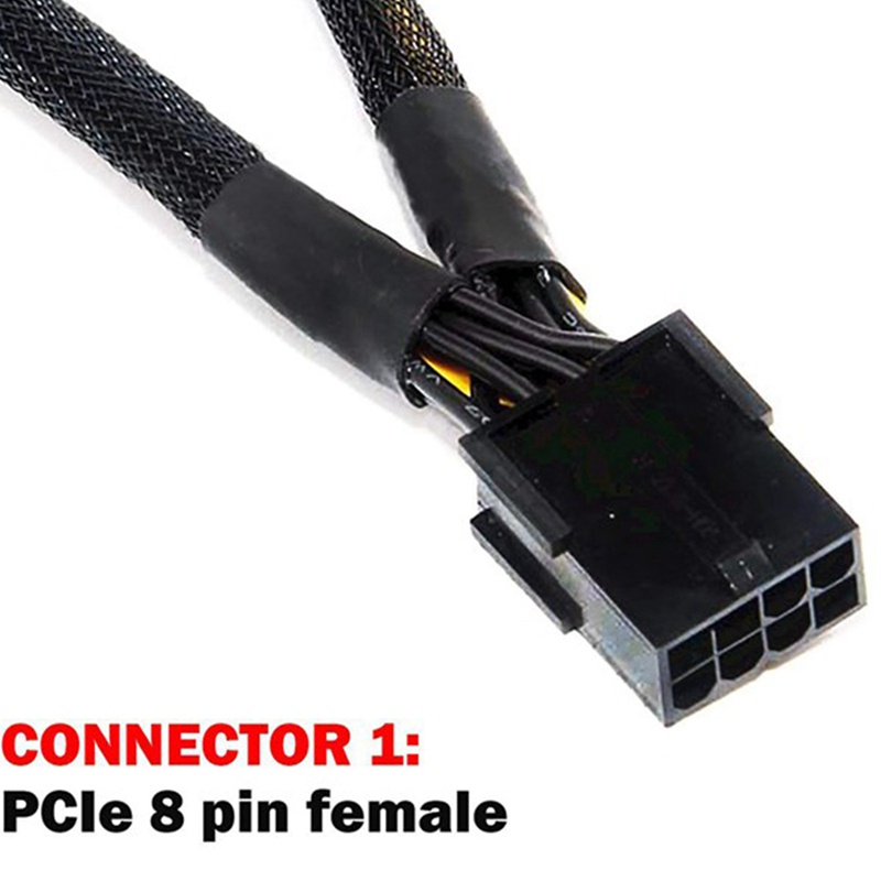 Set 3 cáp mở rộng chuyển đổi GPU PCIe 8 Pin Female sang Dual 2X 8 Pin (6+2) Male PCI Express 20cm
 | WebRaoVat - webraovat.net.vn