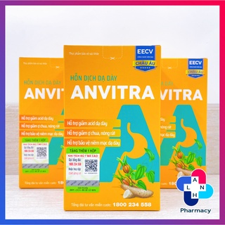ANVITRA - Hỗ trợ giảm acid dạ dày, giúp giảm đầy bụng, ợ hơi, ợ chua, đau vùng thượng vị.