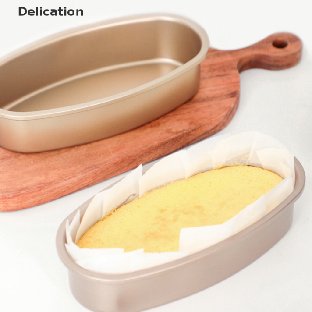 Khuôn Làm Bánh Bằng Thép Carbon Chống Dính Hình Oval 23CM