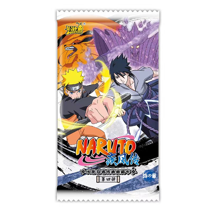 Bộ Sưu Tập 4 Thẻ Hình Anime Naruto Kayou Tier 2022
