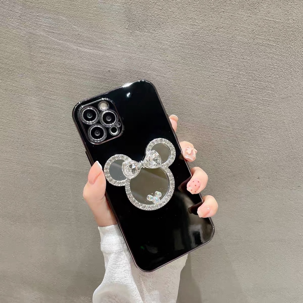 Ốp Điện Thoại Họa Tiết Chuột mickey Cho Iphone 12 pro max 11 pro max xs max xr x 7 8 plus
