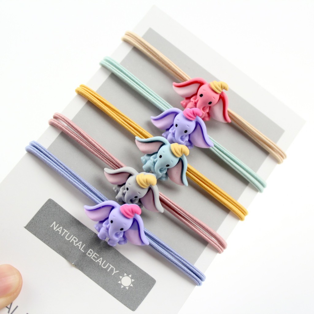 Cột tóc con voi cho bạn gái thêm xinh, dây buộc tóc, chun dùng được cho bé gái