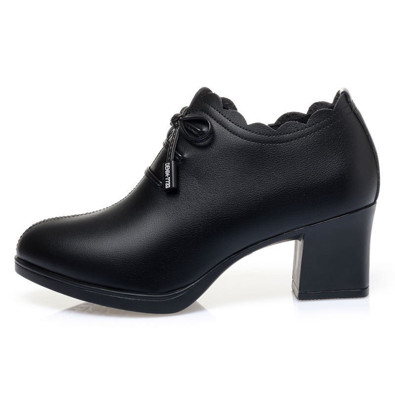 Giày Ống Cao Gót Thời Trang Xuân Thu 2020 Cho Nữ