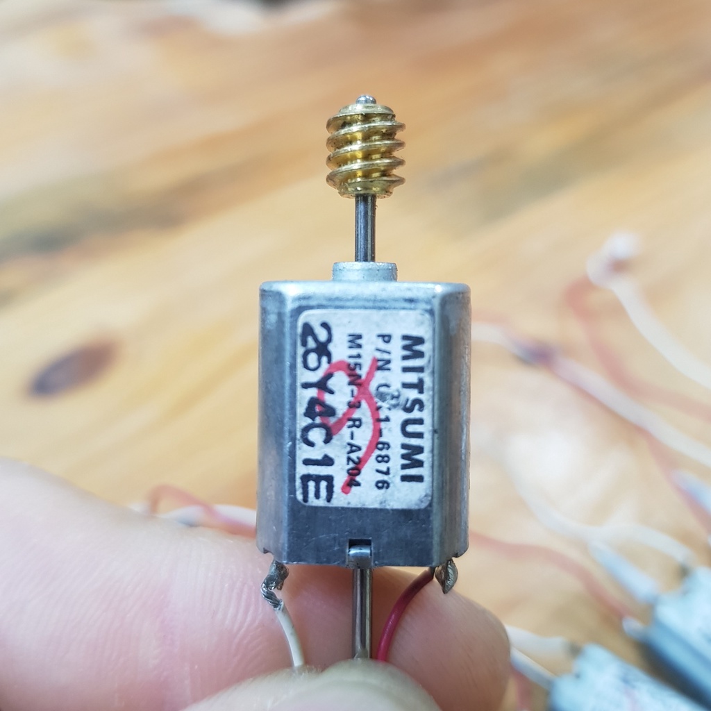 Combo 5 chiếc động cơ DC3-6-12VDC Sử dụng làm mô hình, đồ chơi, robot