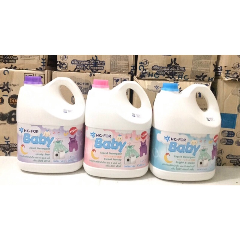 NƯỚC GIẶT XẢ HC-FOR BABY LOVELY STAR 3500ml