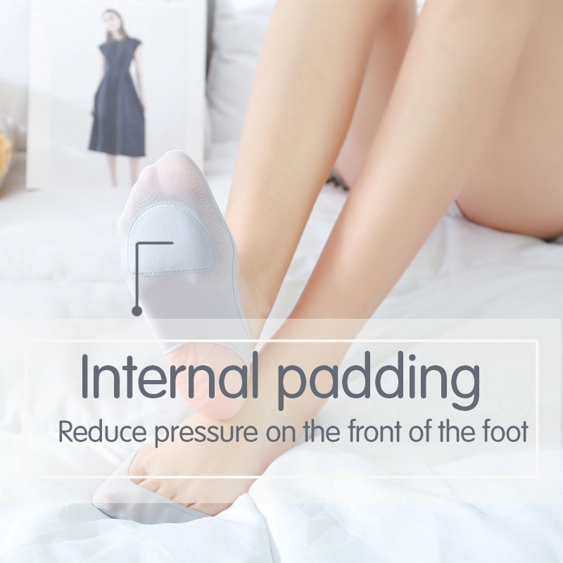 Vớ lười loại trơn cao cấp chống trượt dùng để mang giày