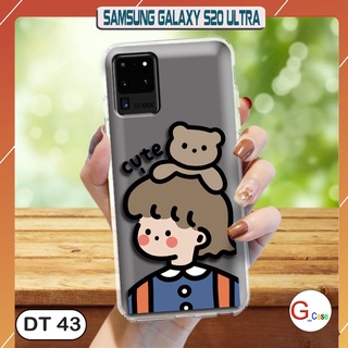 Ốp lưng dẻo samsung galaxy s20 ultra - in hình