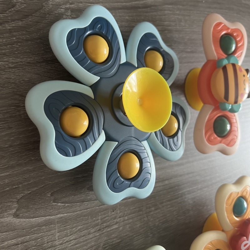 Spinner Chống nước Chong Chóng Dính Tường Đồ Chơi Kích Thích Phát Triển Giác Quan Tư Duy Cho Bé Hoạ Tiết Hoạt Hình Cute