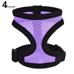 Áo vest lưới dây mềm mại xinh xắn gắn dây dắt đi dạo tiện lợi cho thú cưng