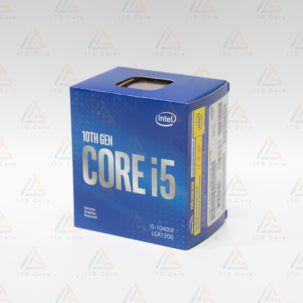 CPU Intel Core i5 10400F Box Nhập/Box Hãng/Tray không kèm Fan | BigBuy360 - bigbuy360.vn