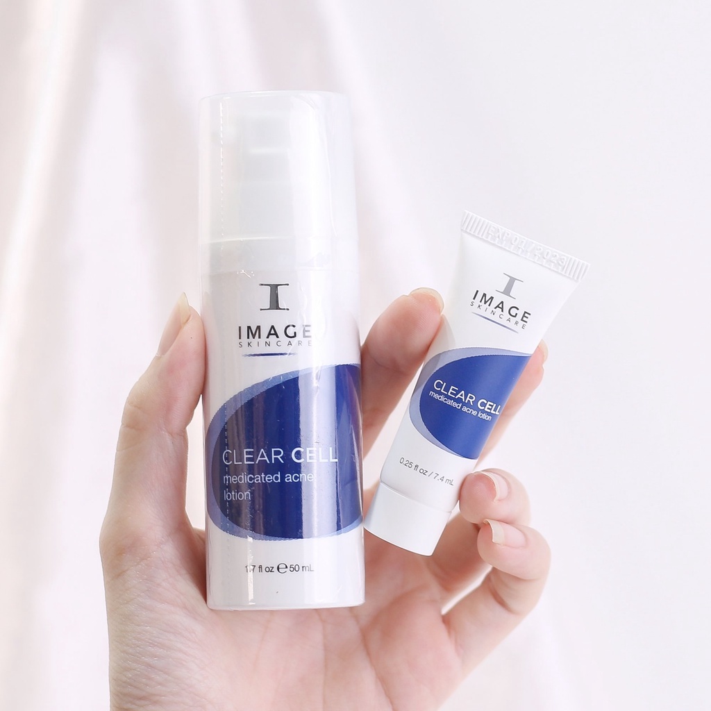 Kem Chấm Mụn Giảm Sưng Viêm Image Clear Cell Medicated Acne Lotion 50ml