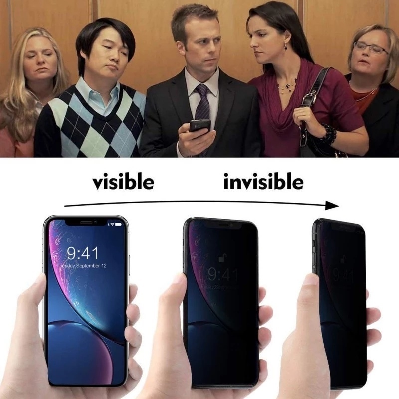 Kính Cường Lực 9H Bảo Vệ Toàn Màn Hình Chống Nhìn Trộm Cho Xiaomi 11T/11Pro/11LITE