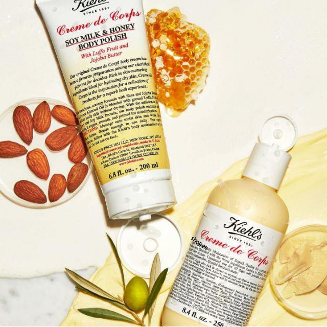 KIEHL'S KEM TẨY TẾ BÀO CHẾT BODY CREME DE CORPS