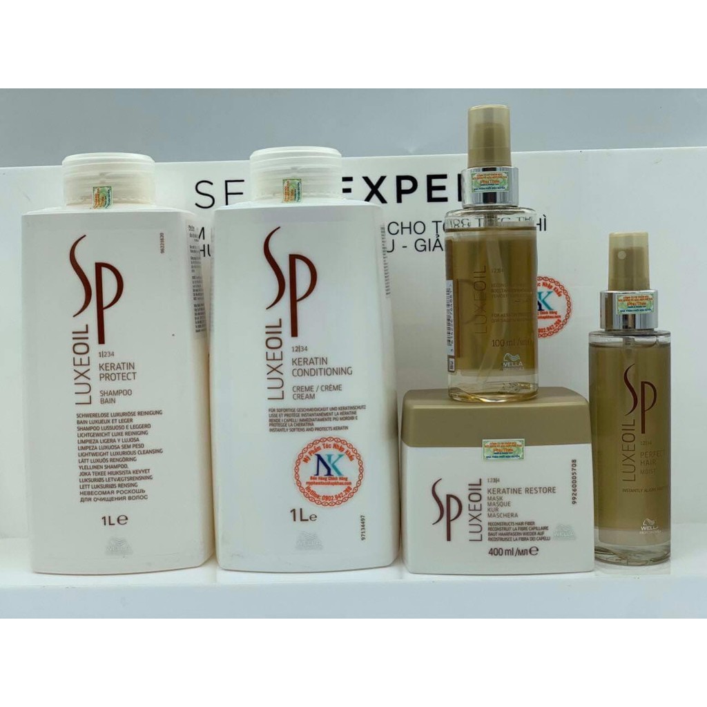 Bán 5 sản phẩm phục hồi tóc tốt nhất SP luxe oil keratin 1000Ml  MADE IN GERMANY