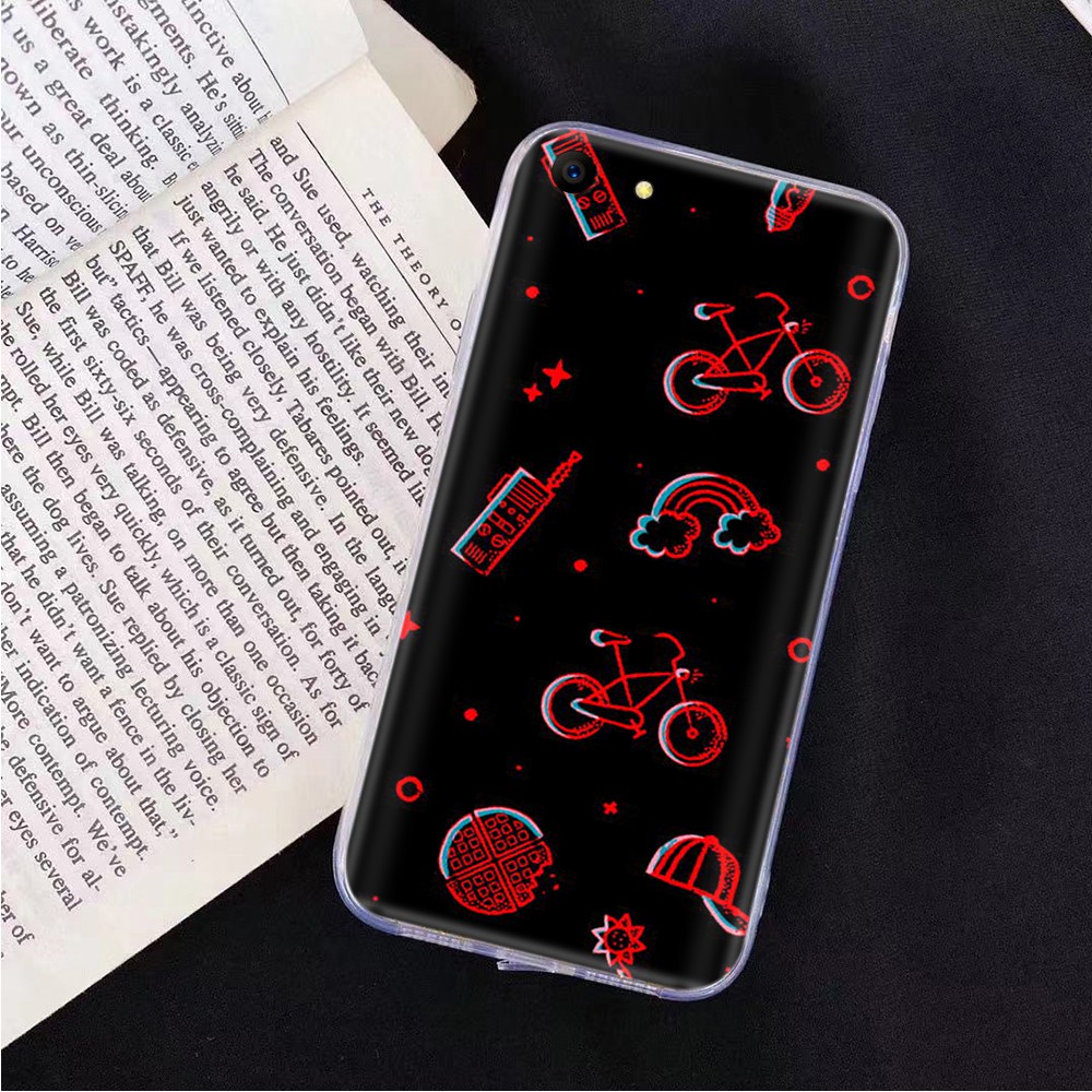 Ốp Điện Thoại Trong Suốt Họa Tiết Stranger Things Cho iPhone 5S 8 XR 6S 11 5 6 7 Pro Max SE Plus