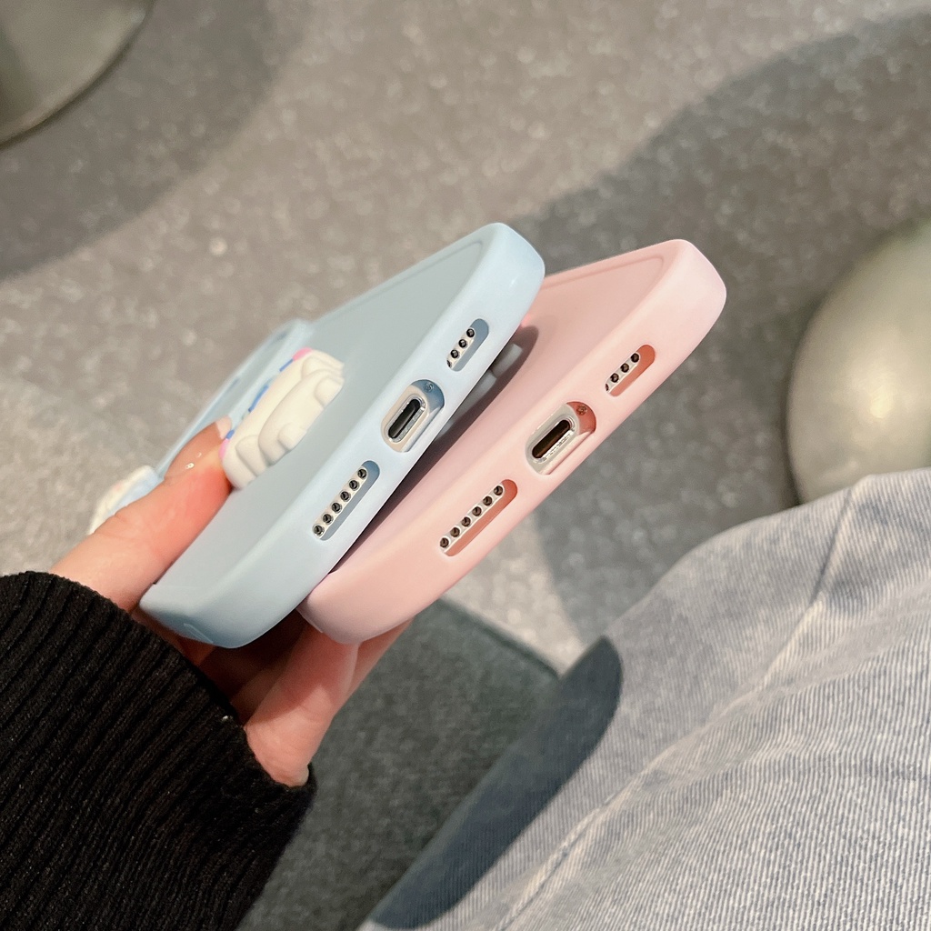 Ốp Điện Thoại Mềm Chống Rơi Họa Tiết Hoạt Hình Cho iPhone 11 / 12 / 12PRO MAX / 13PRO MAX / XR / Xs
