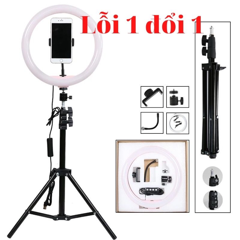 Cây Đèn Livestream 26cm 30cm 33cm 45cm Đèn Chụp Ảnh Sản Phẩm Selfie Livestream Bán Hàng Quay Tiktok Video