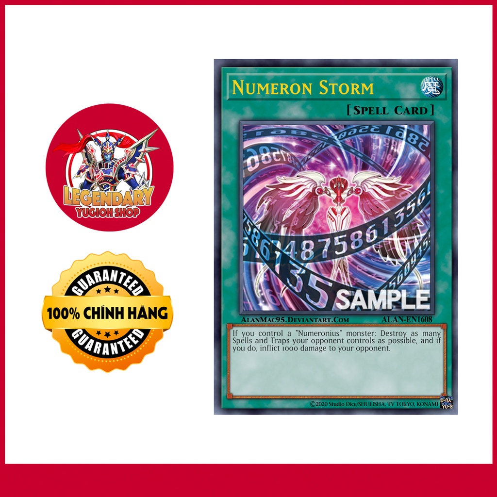 [Thẻ Bài Yugioh Chính Hãng] Numeron Storm