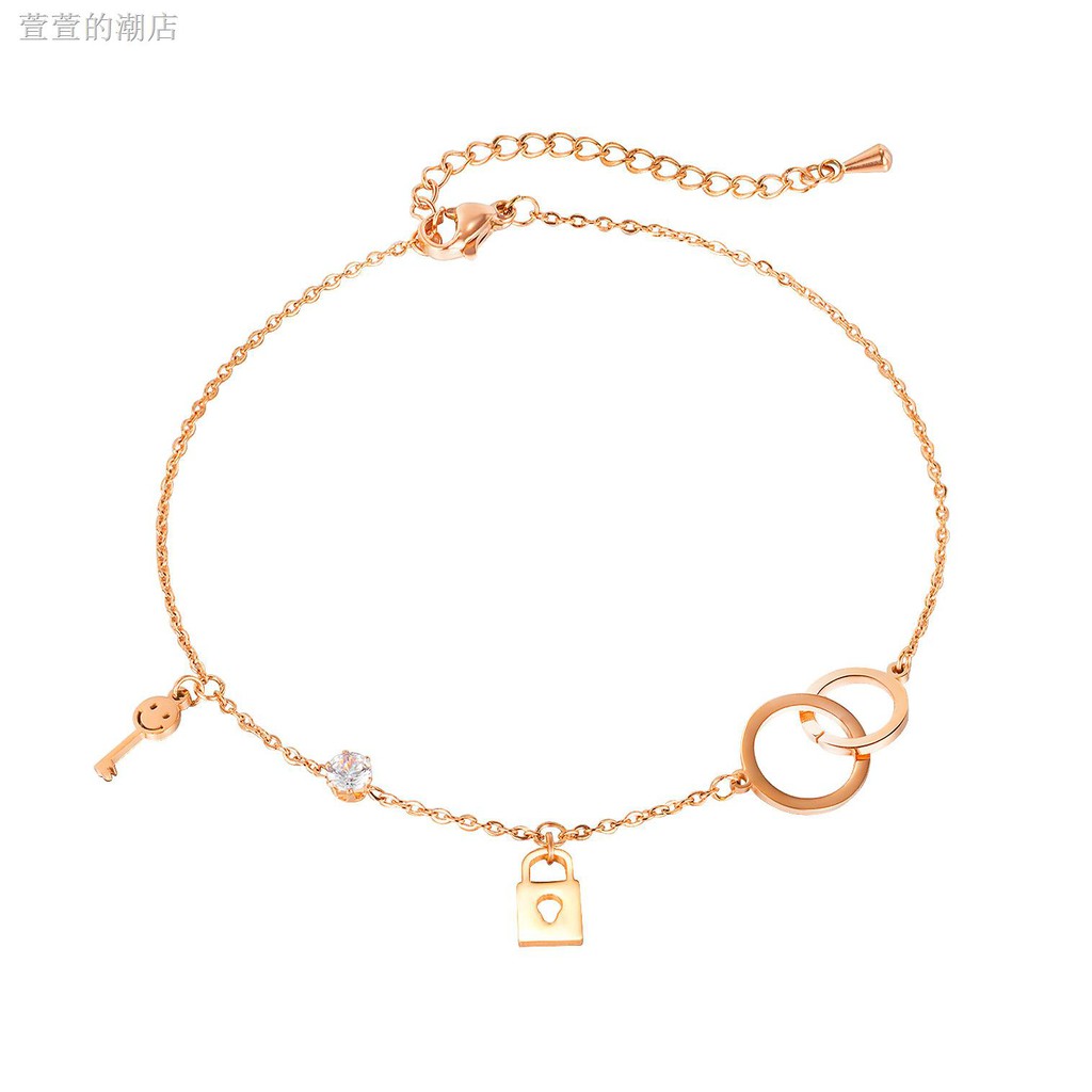 Lắc Chân Thép Titan Hình Chìa Khóa Thời Trang Mùa Hè Phong Cách Nhật Hàn | BigBuy360 - bigbuy360.vn