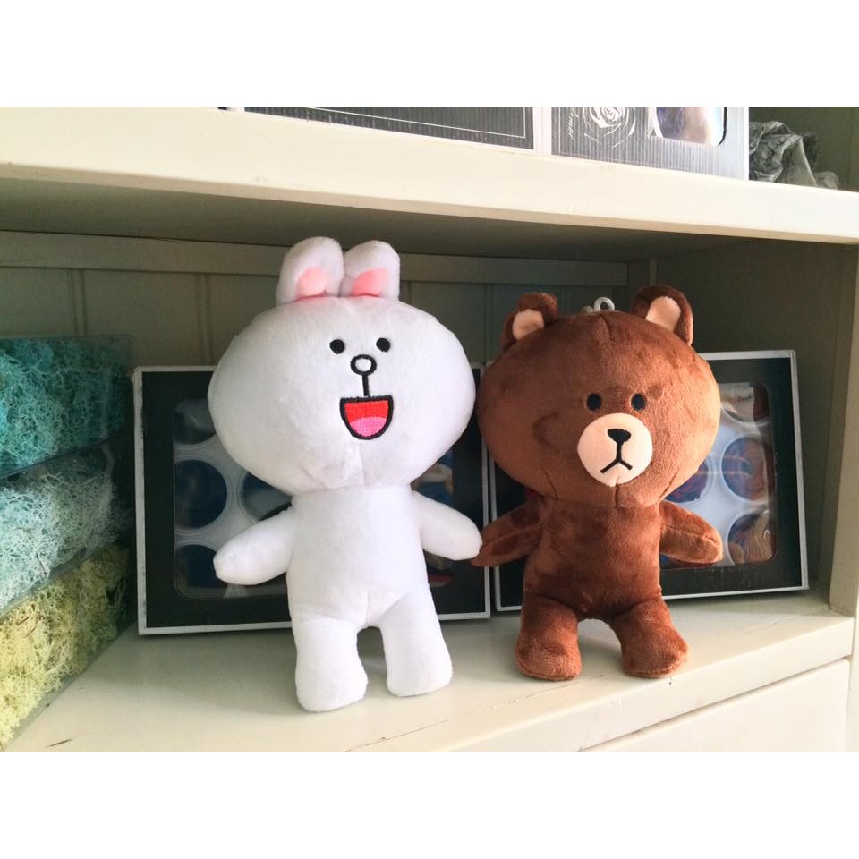 Gấu Brown và thỏ Cony size 20cm