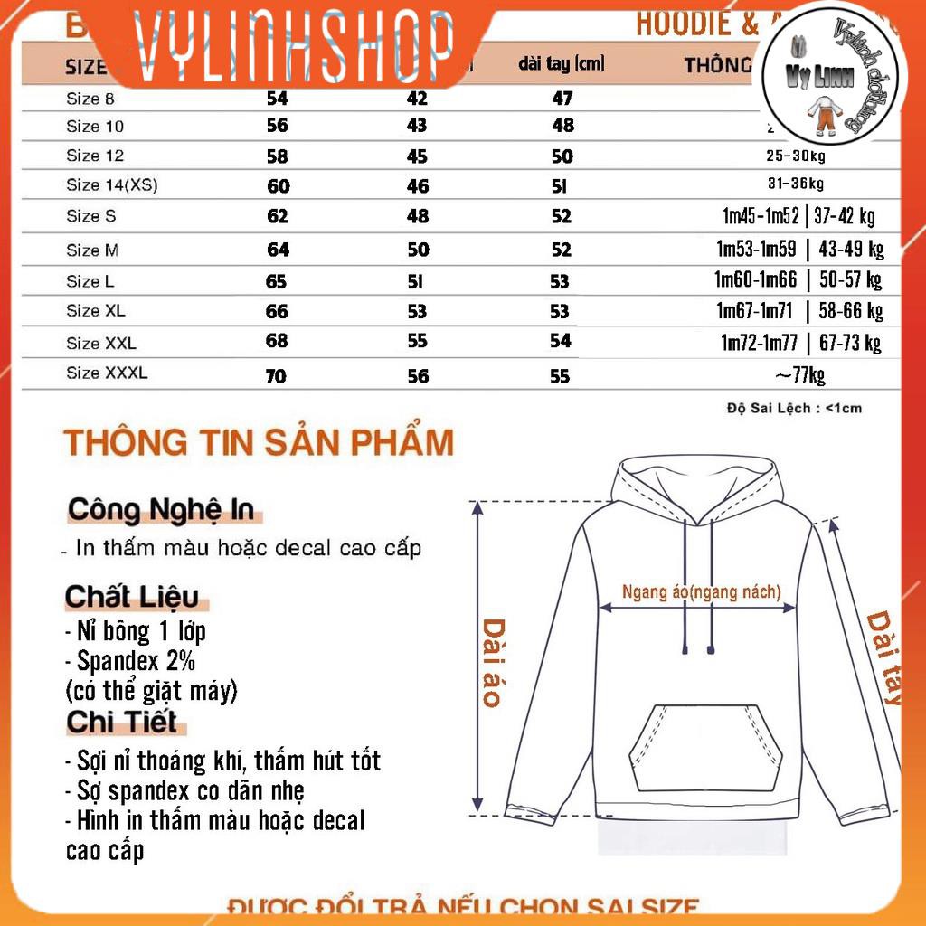 Hoodie Nam VYLINHSHOP Áo nỉ hoodie nam nữ CLB Manchester United chất nỉ bông dày ấm mềm mịn dáng rộng thoải mái